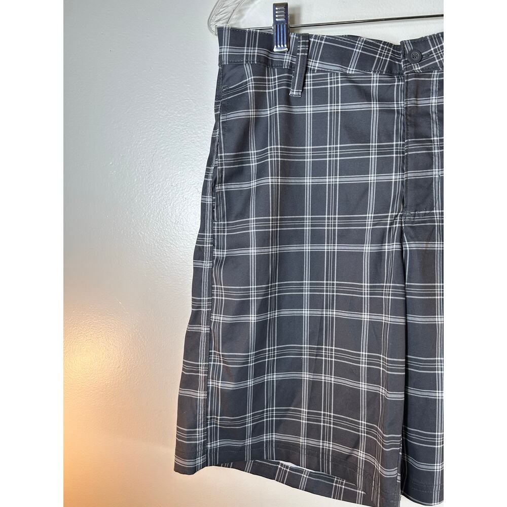 RBK Men’s Athletic Performance Gray Plaid Shorts / Size: 33” - Picture 5 of 8